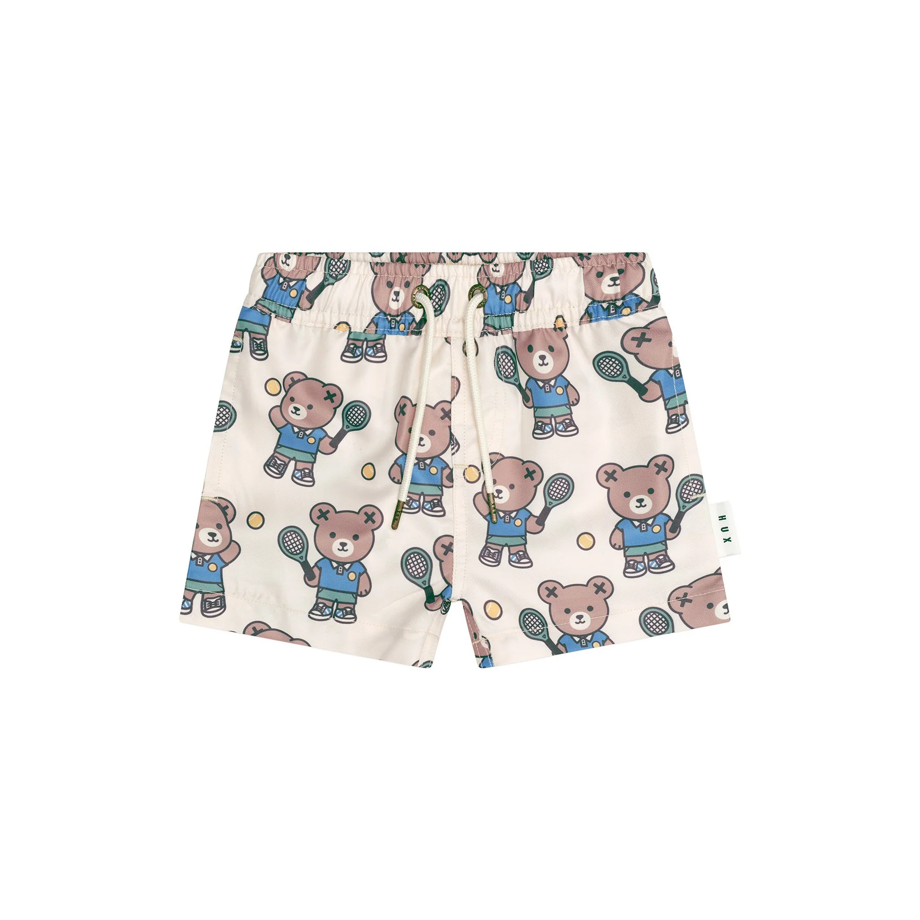 Tennis Hux Swim Short - Ecru