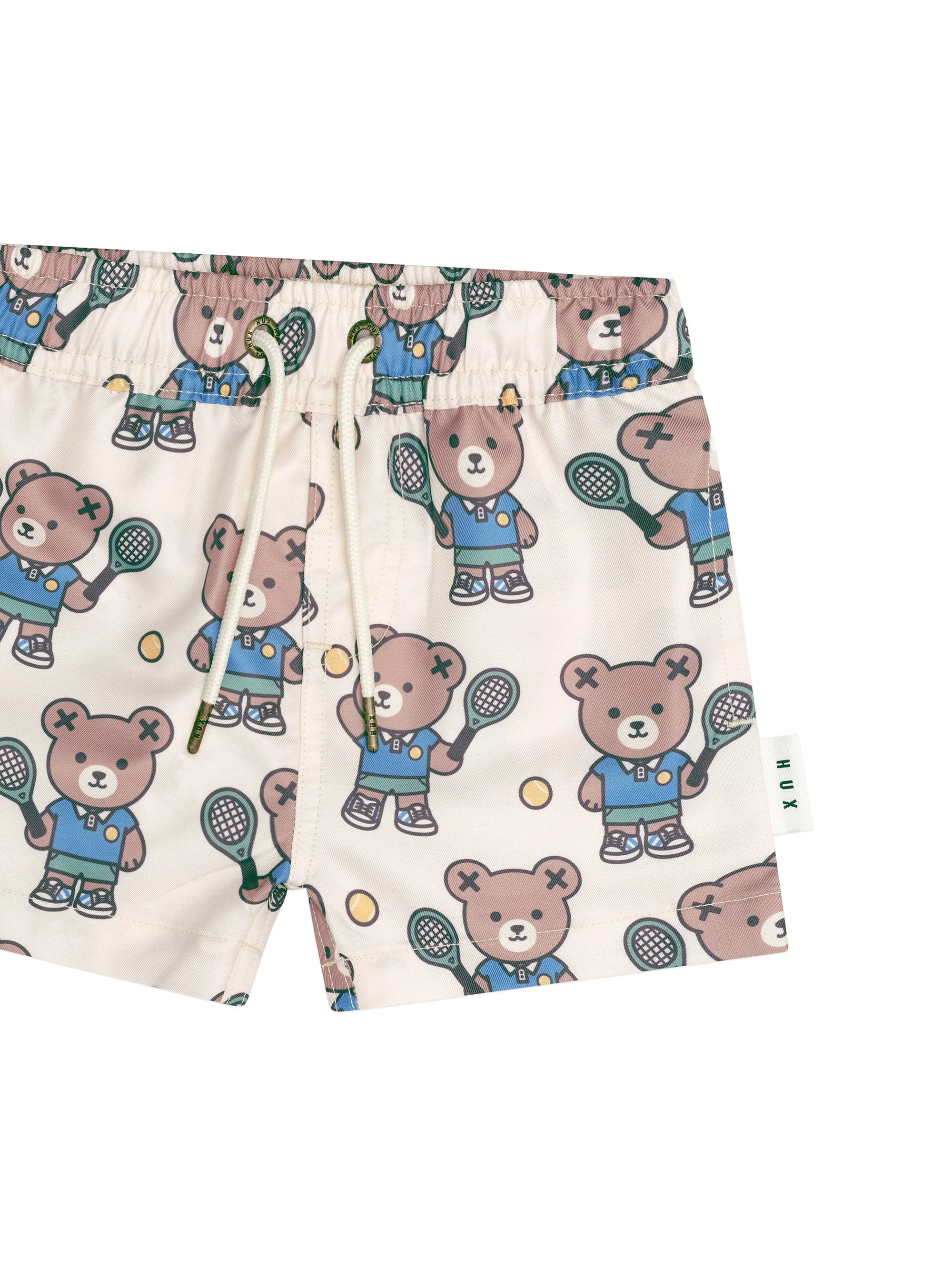 Tennis Hux Swim Short - Ecru - Image 5