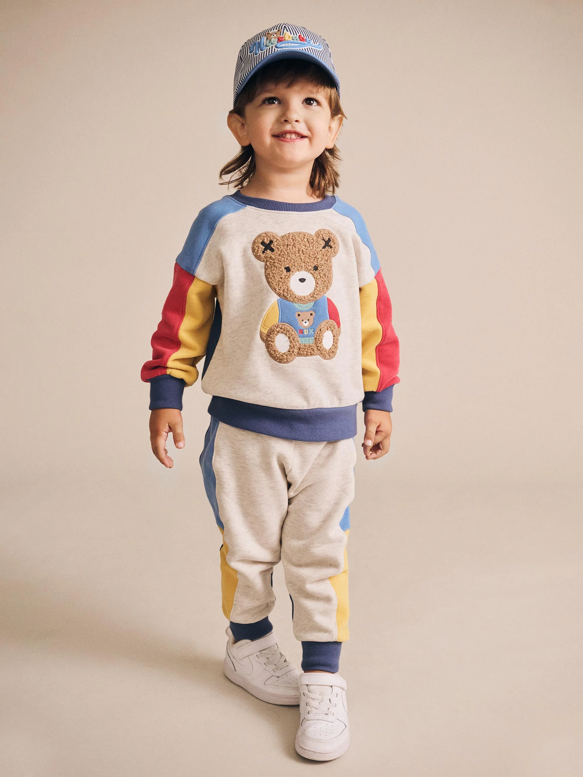 Huxbaby Varsity Huxbear Spliced Sweatshirt - Image 2