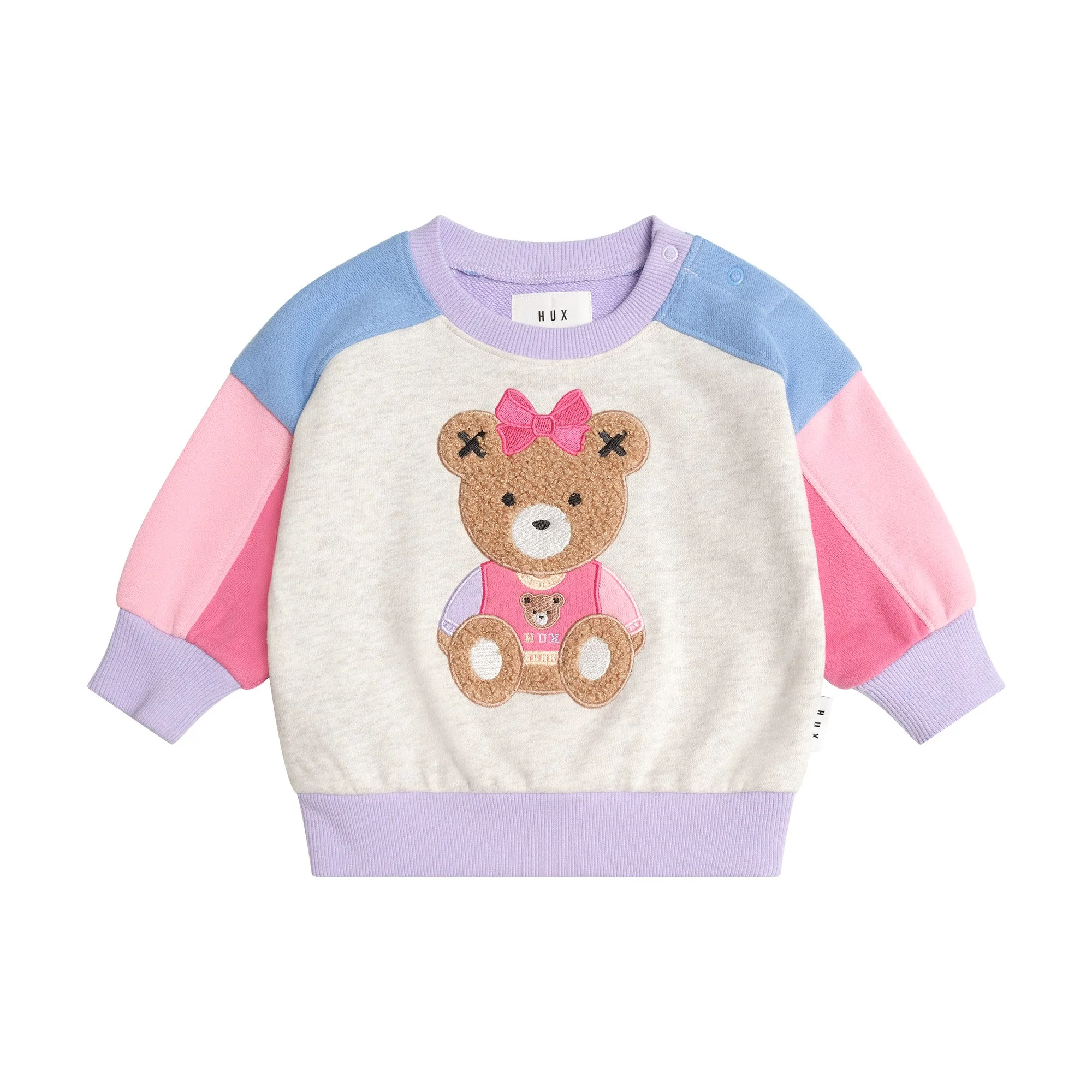 Huxbaby Varsity Huxette Spliced Sweatshirt