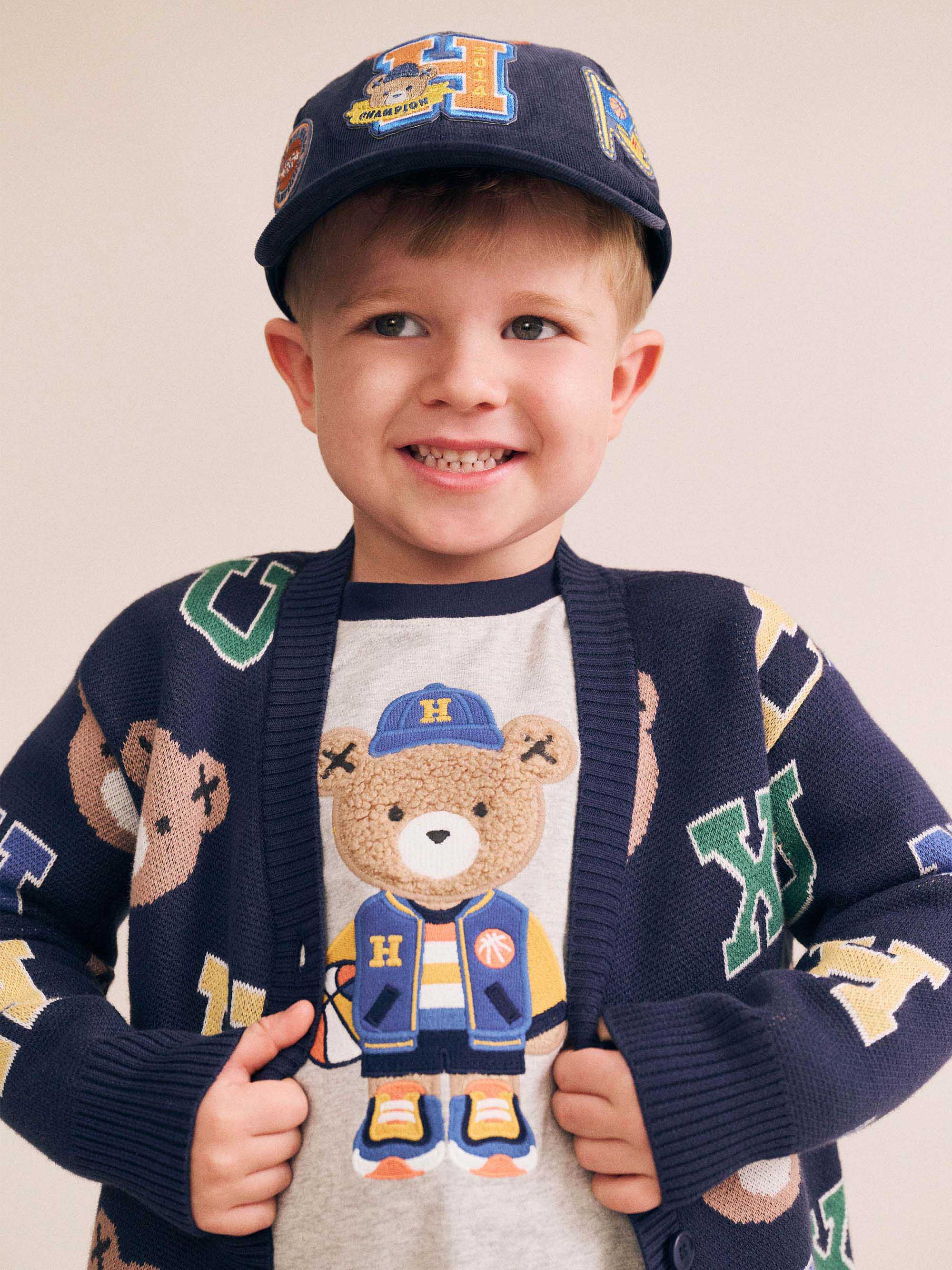 Varsity Letter Hux Cardi - Image 4