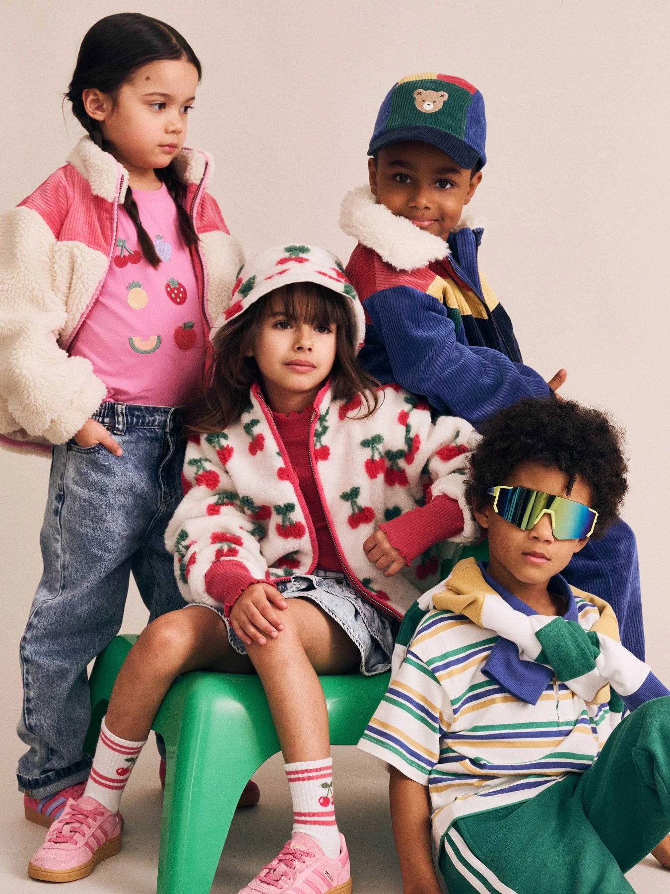 Very Cherry Sherpa Jacket - Image 2