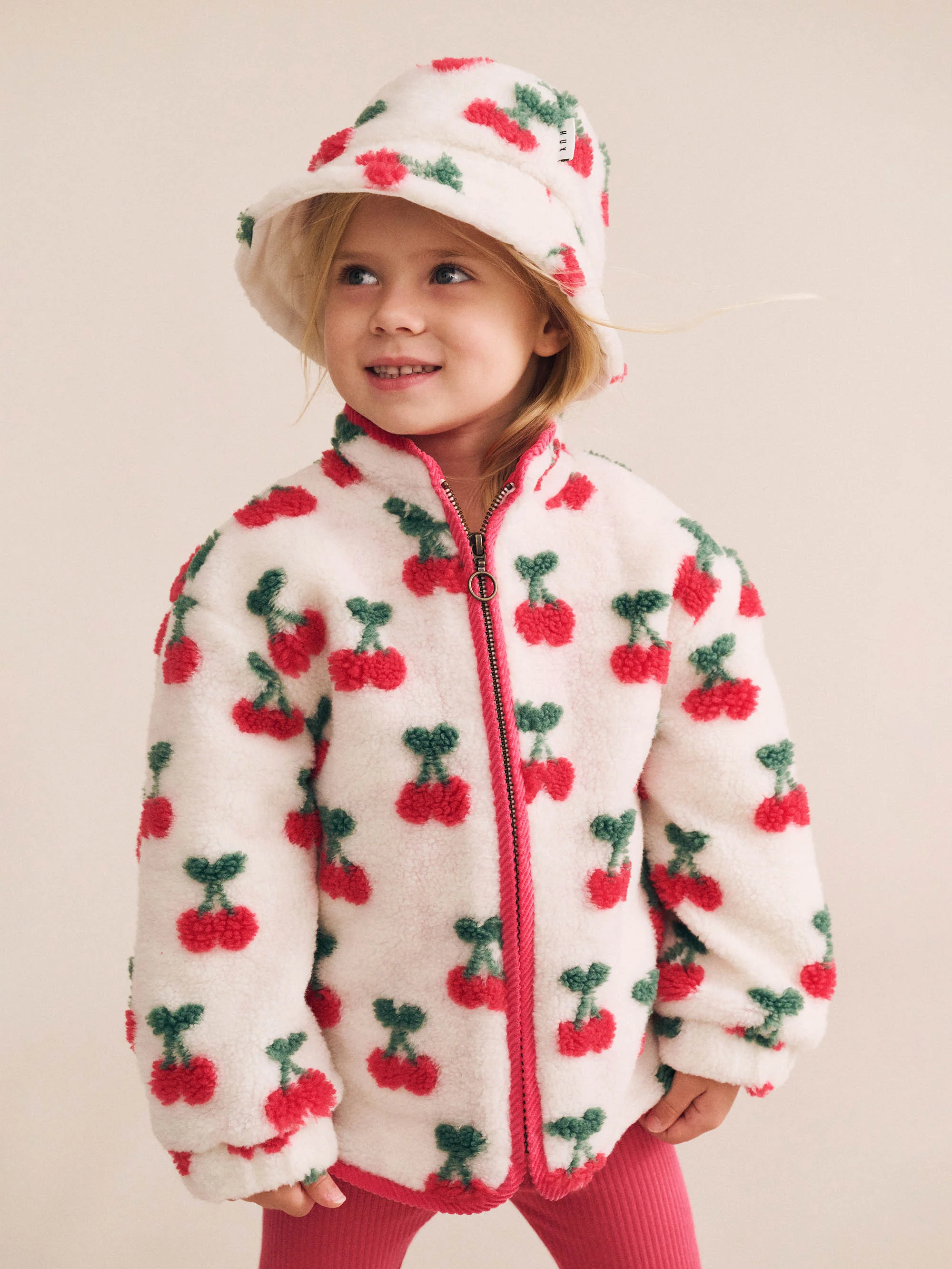 Very Cherry Sherpa Jacket - Image 4