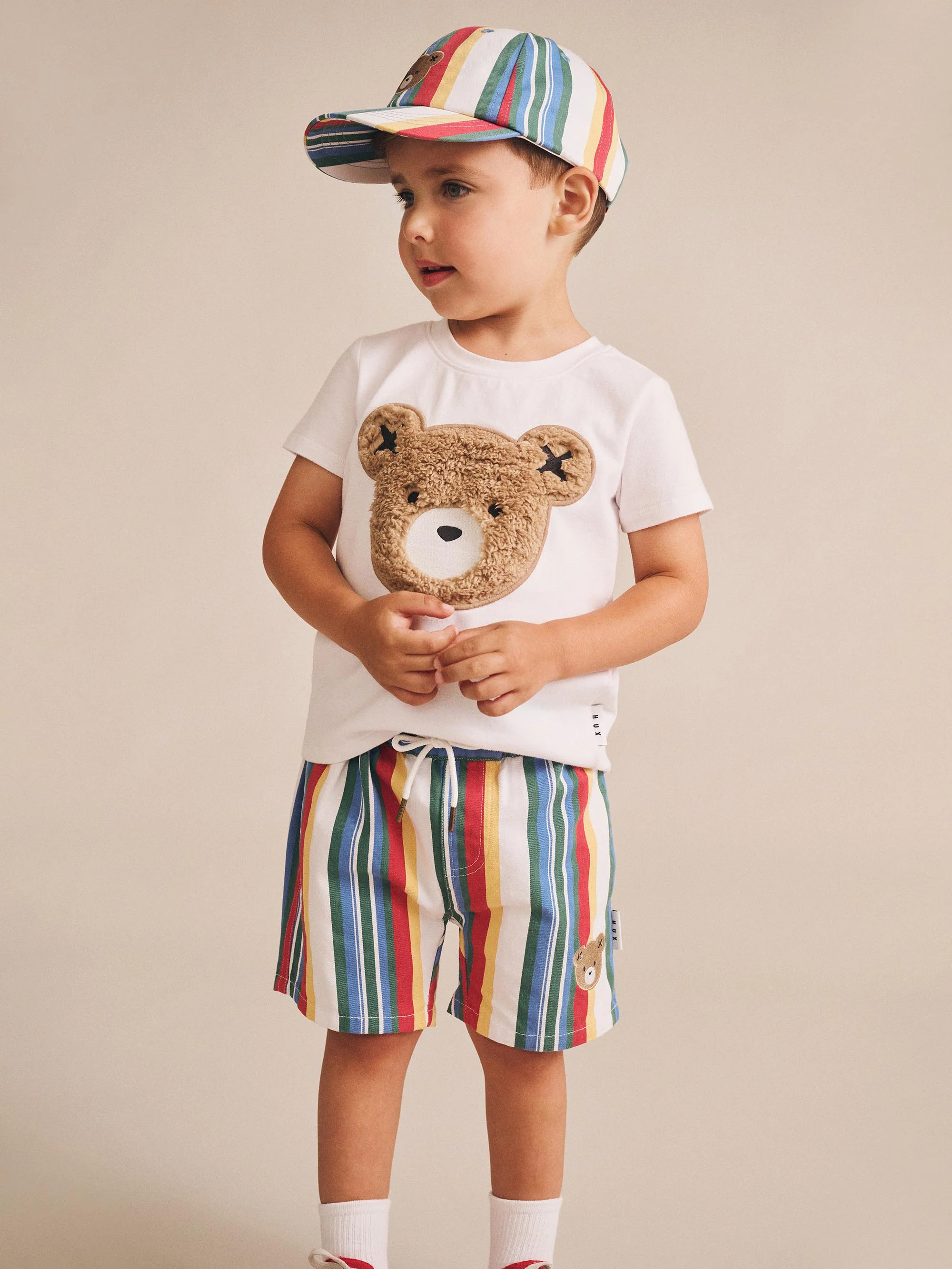 Huxbaby Vintage Stripe Huxbear Cap - Image 3