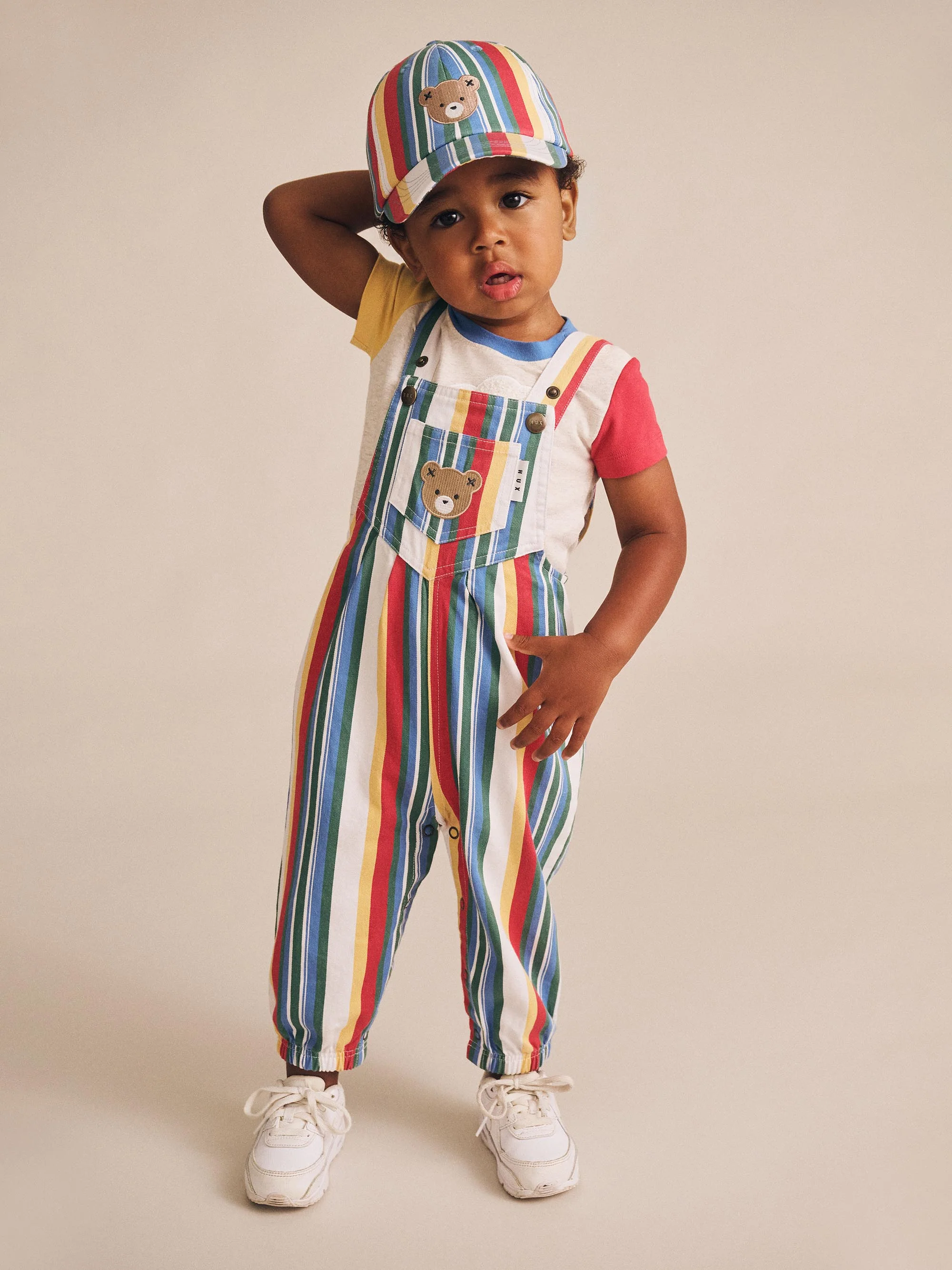 Huxbaby Vintage Stripe Huxbear Cap - Image 5