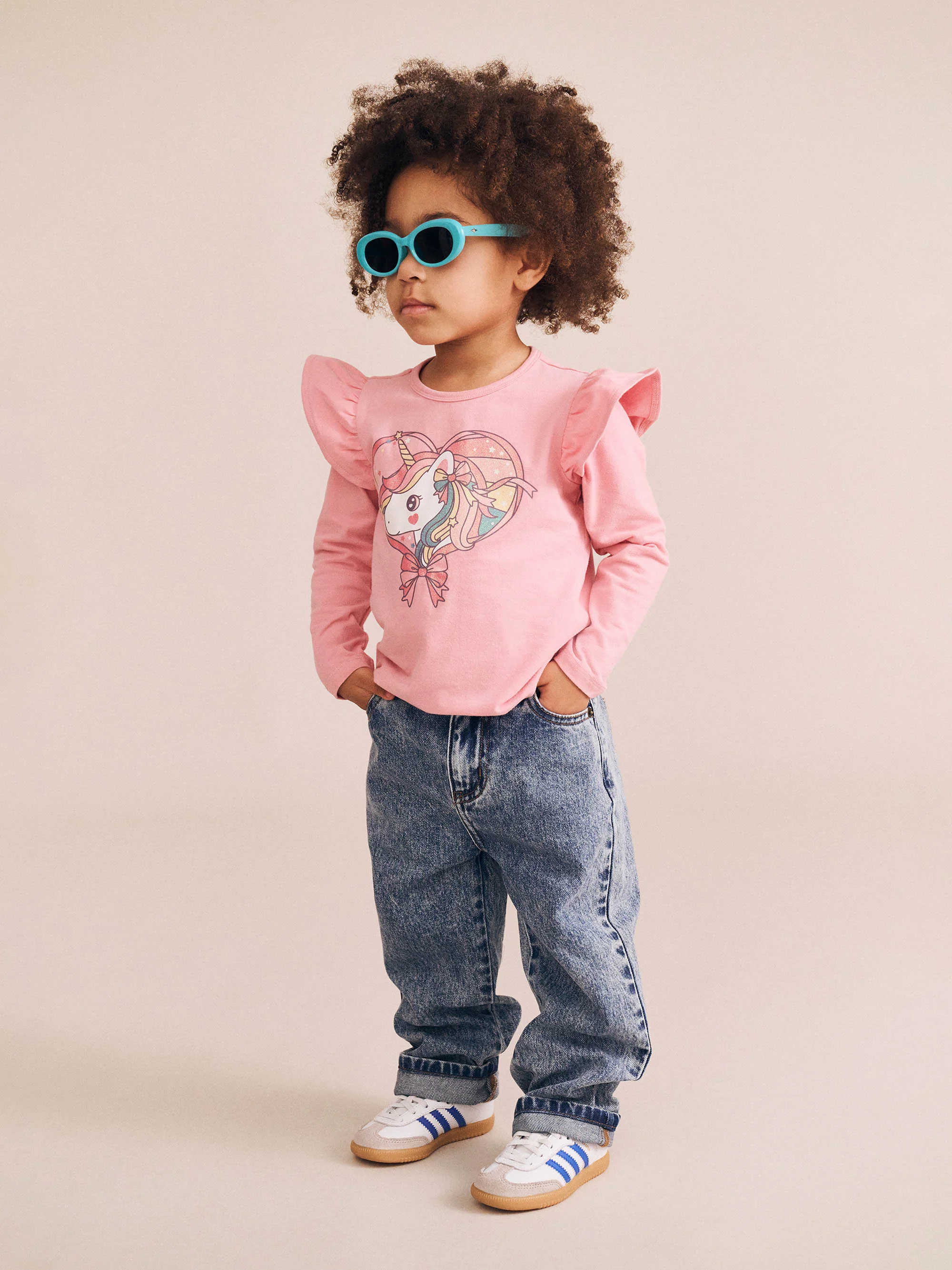 Whimsical Unicorn Frill Top - Image 2
