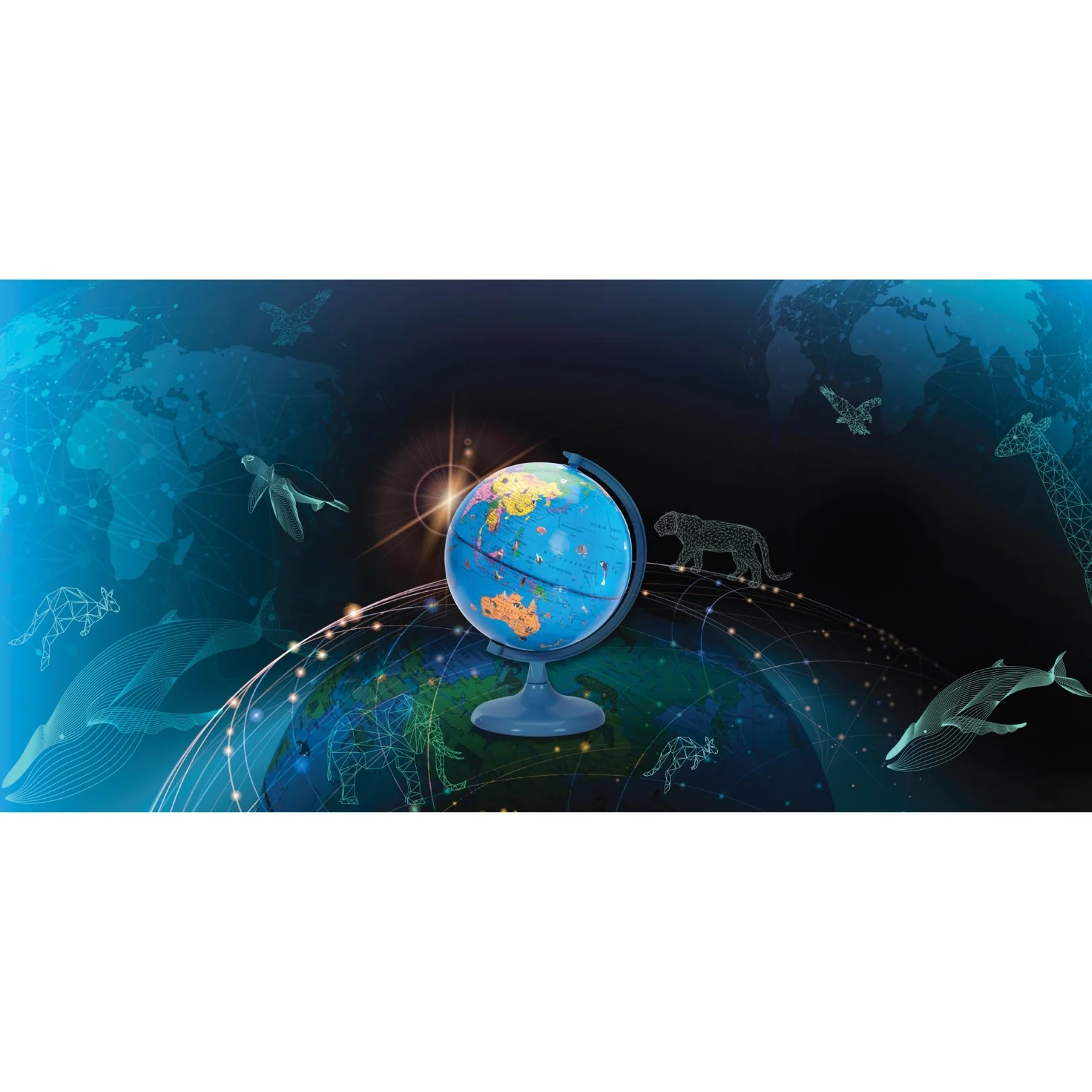 Discovery Zone Animal Kingdom Globe - Image 4
