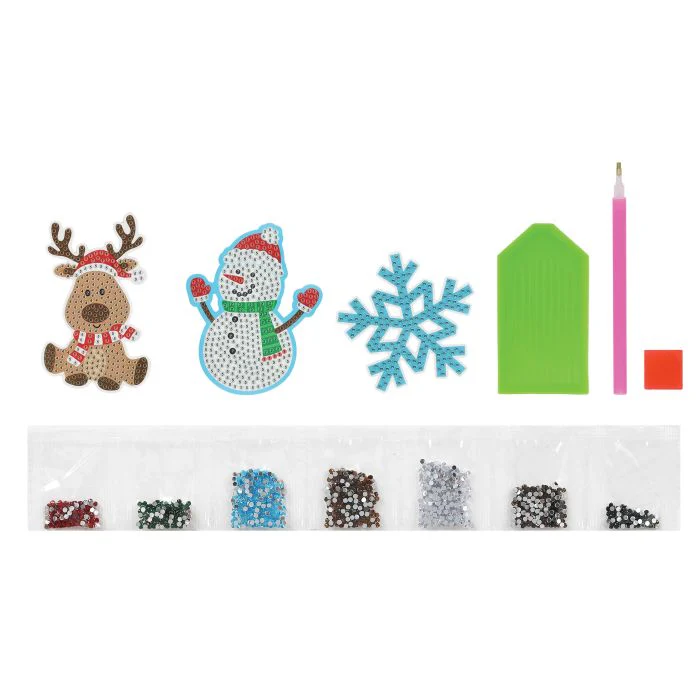 Festive Diamond Art Kit ­Set of 3 - Assorted - Image 5