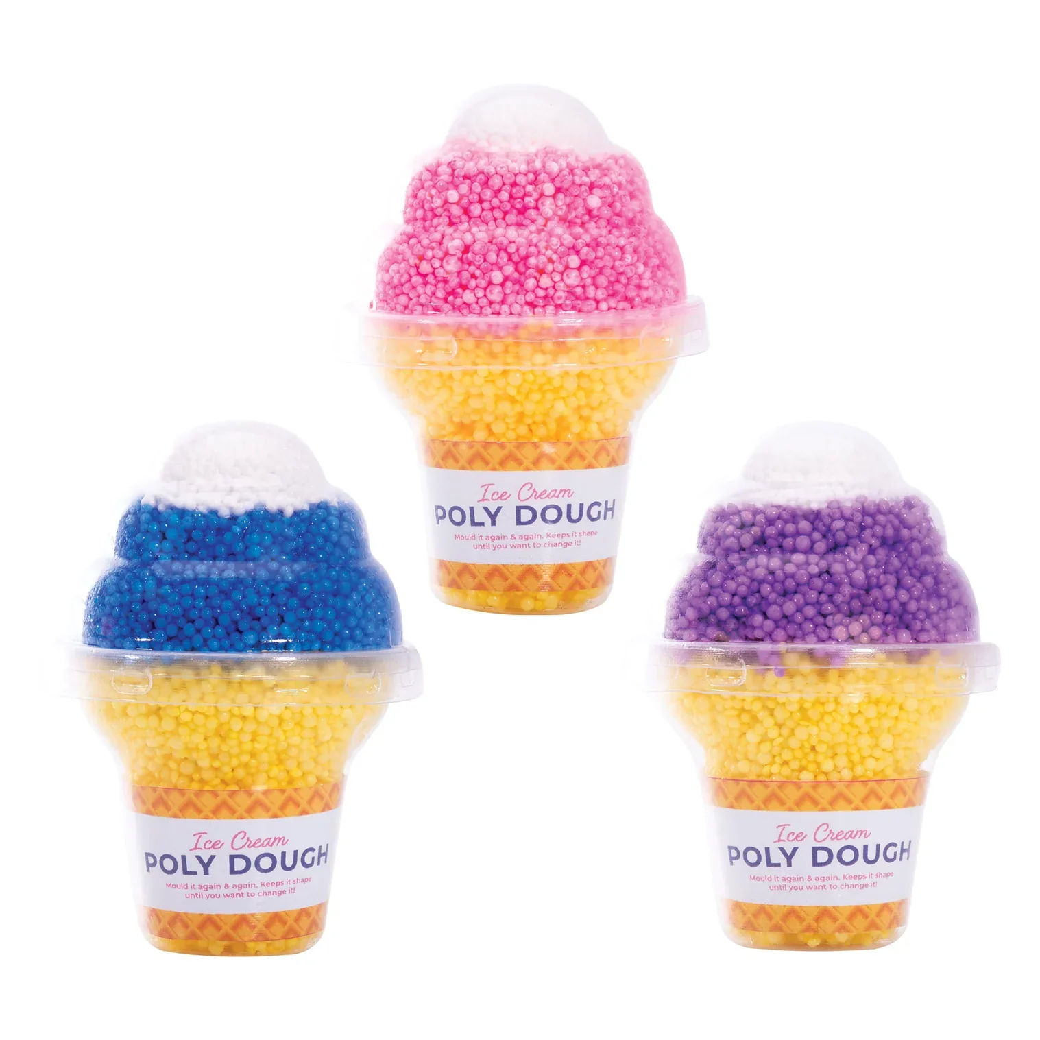 Ice Cream Poly Dough - Assorted