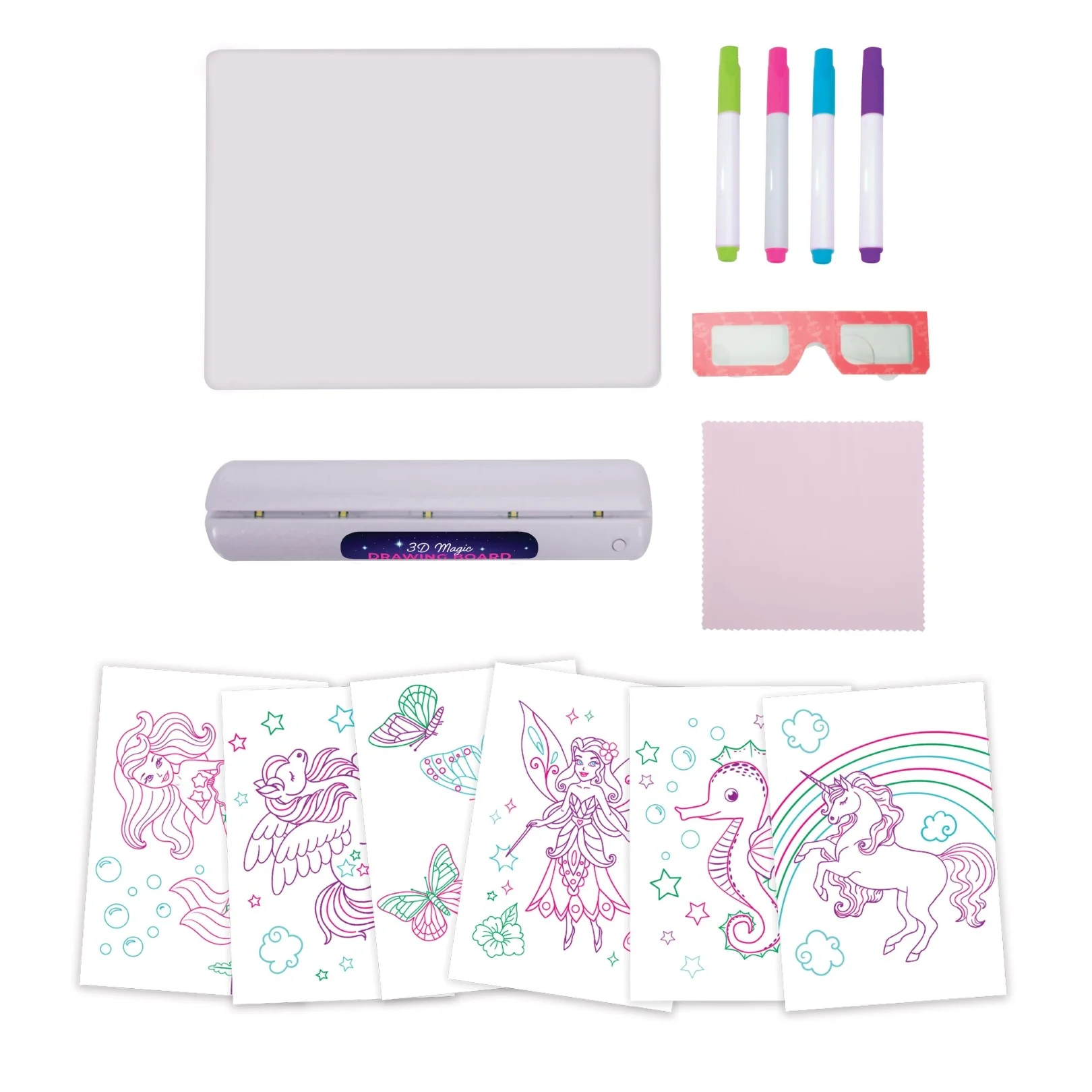 Illuminate 3D Magic Drawing Board - Fantasy Island - Image 3