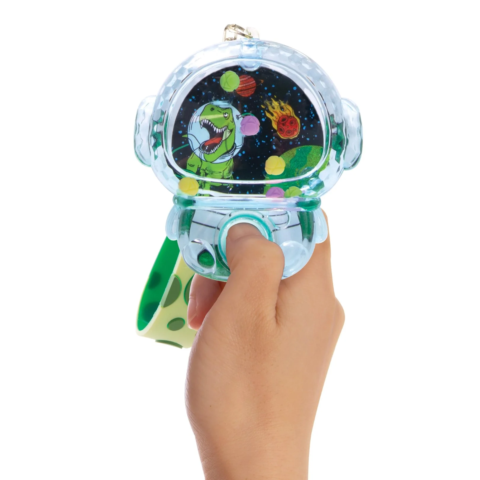 Water Filled Games Keychain - Spaceman (Assorted) - Image 2