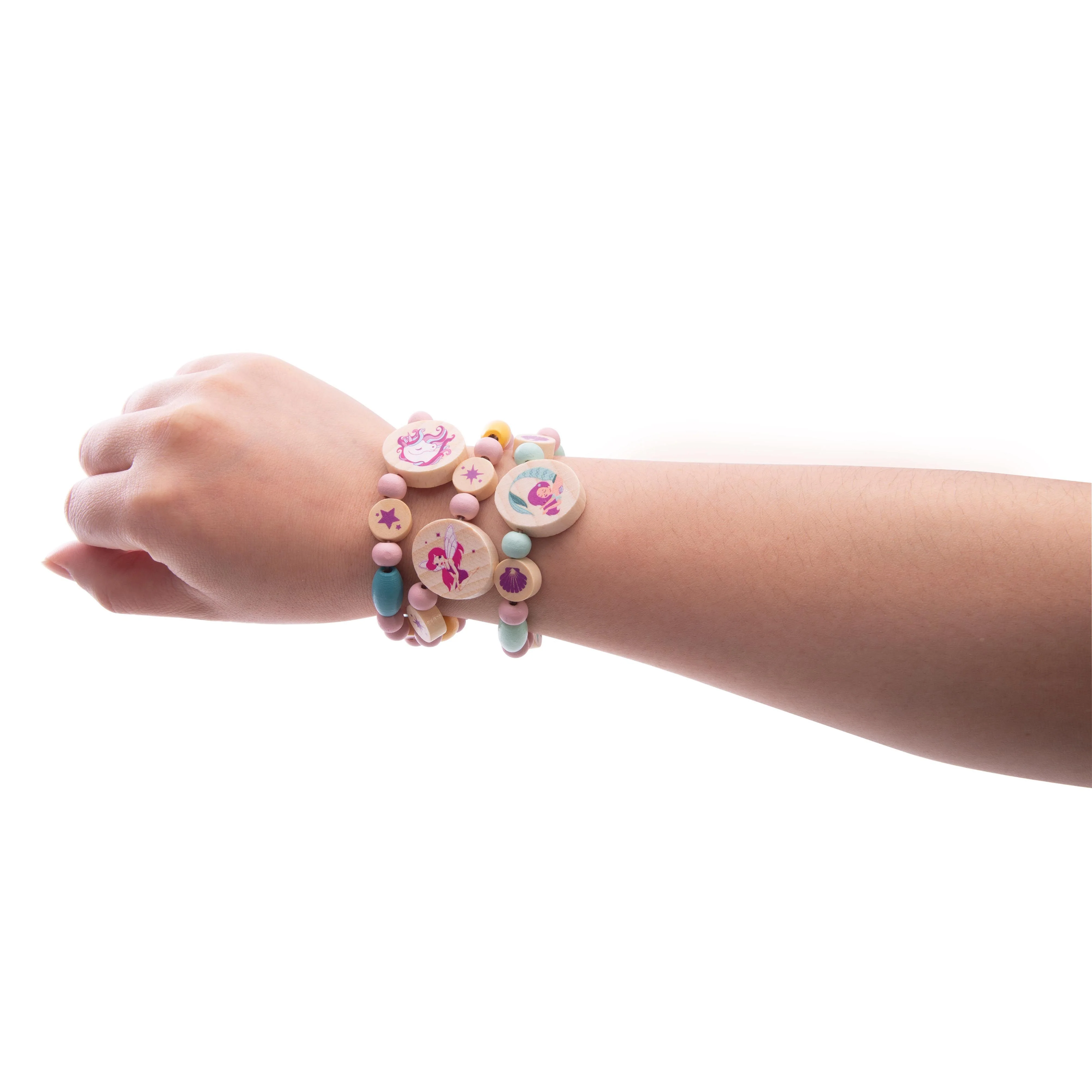 Wooden Bead Bracelet Kit (Assorted) - Image 2