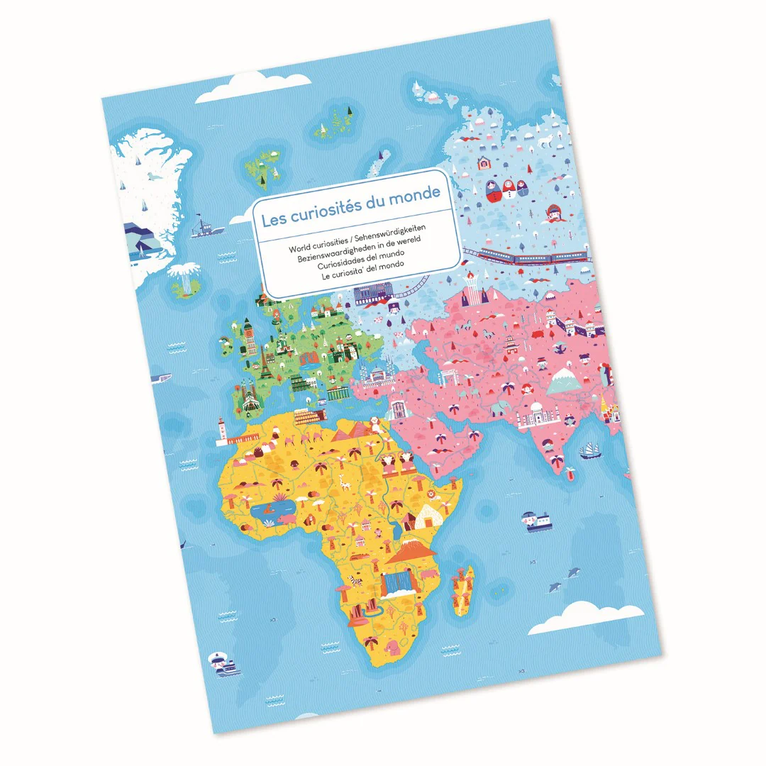200 Piece Educational Puzzle World - Image 3