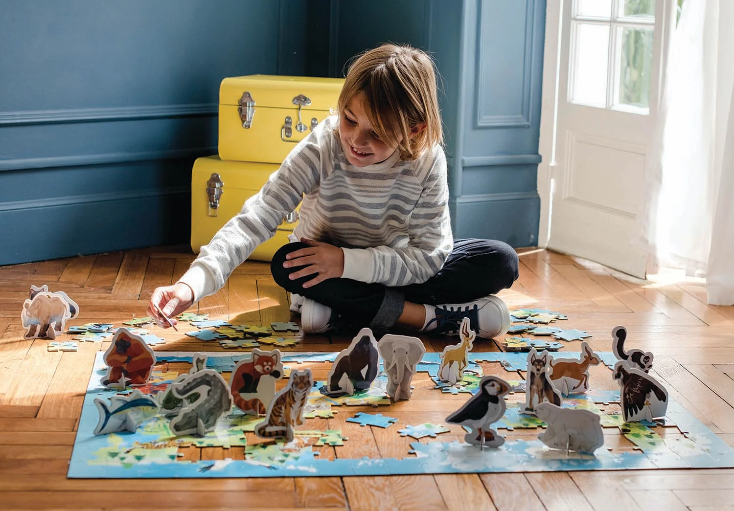200 Piece Endangered Animals Puzzle - Image 6