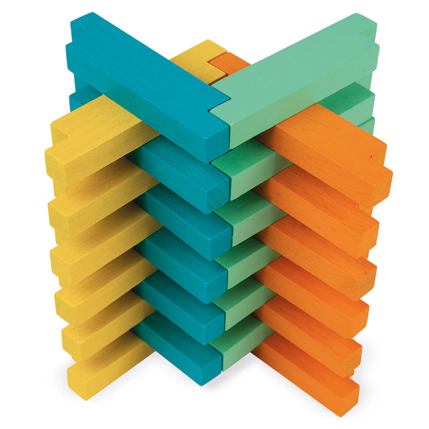 60 Piece Connecting Blocks - Image 3