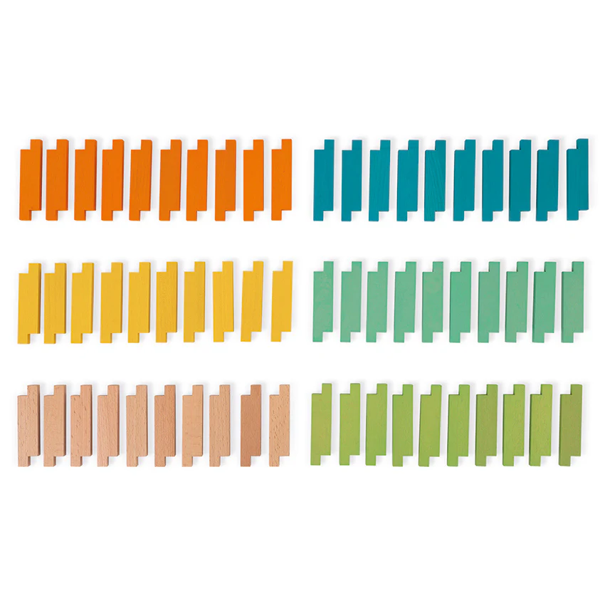 60 Piece Connecting Blocks - Image 5