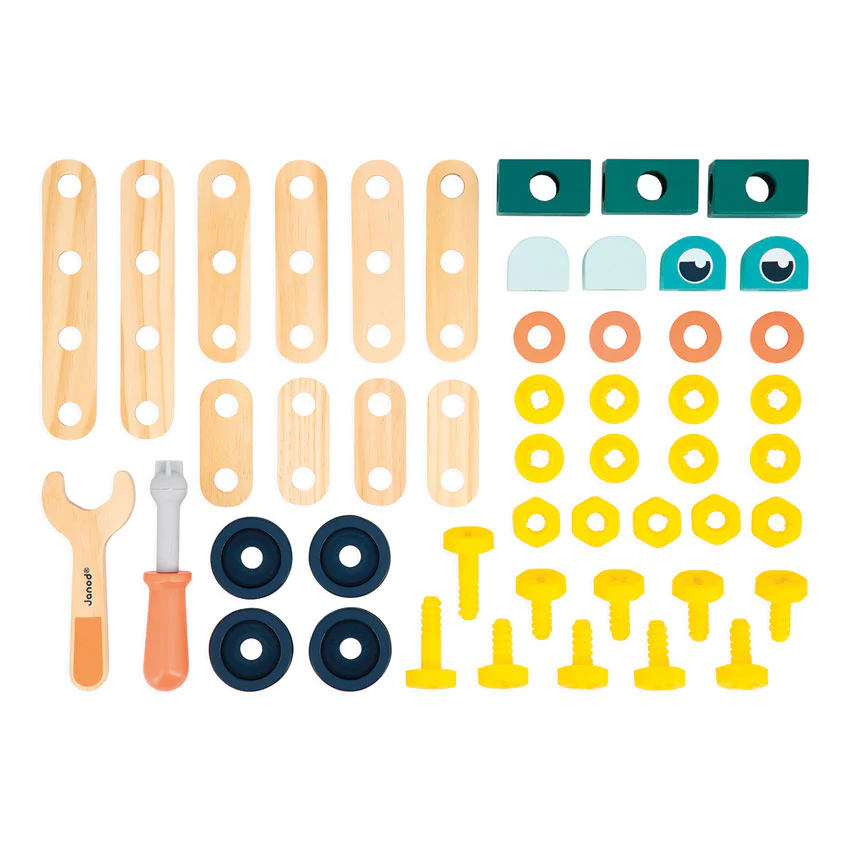 BricoKids DIY Construction Kit 50 Pieces - Image 7