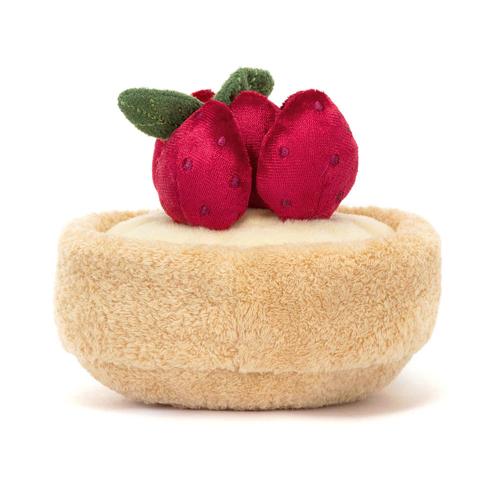 Jellycat Amuseables Fleurette Tarte Aux Fraises - Image 3