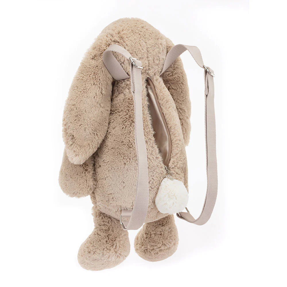 Jellycat Bashful Bashful Bunny Backpack - Beige - Image 3
