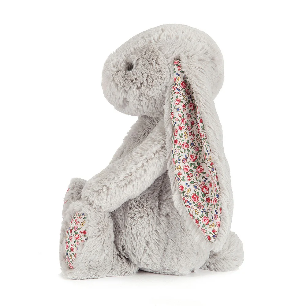 Jellycat Bashful Blossom Bunny Medium - Silver - Image 2