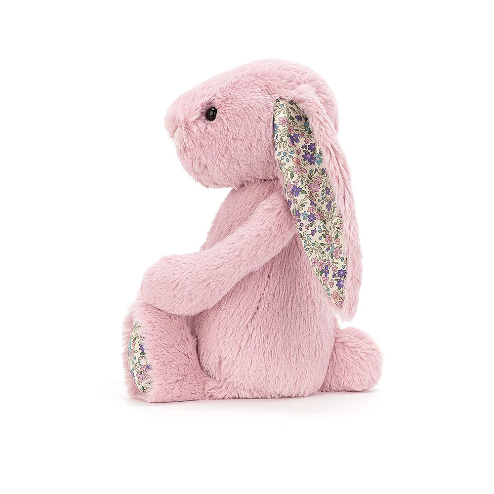 Jellycat Bashful Blossom Bunny Medium - Tulip Pink - Image 2