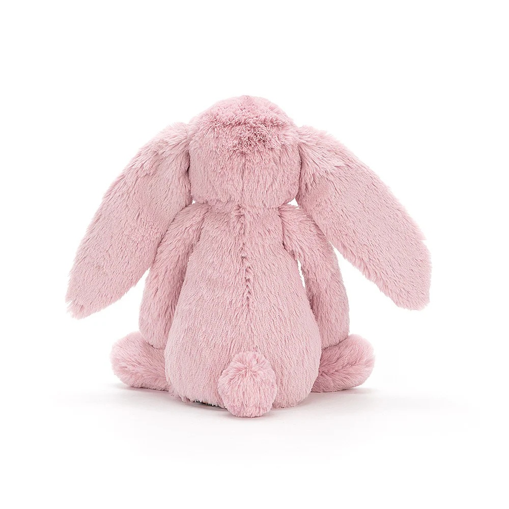 Jellycat Bashful Blossom Bunny Medium - Tulip Pink - Image 3