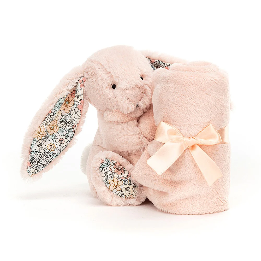 Jellycat Bashful Blossom Bunny Soother - Blush - Image 4