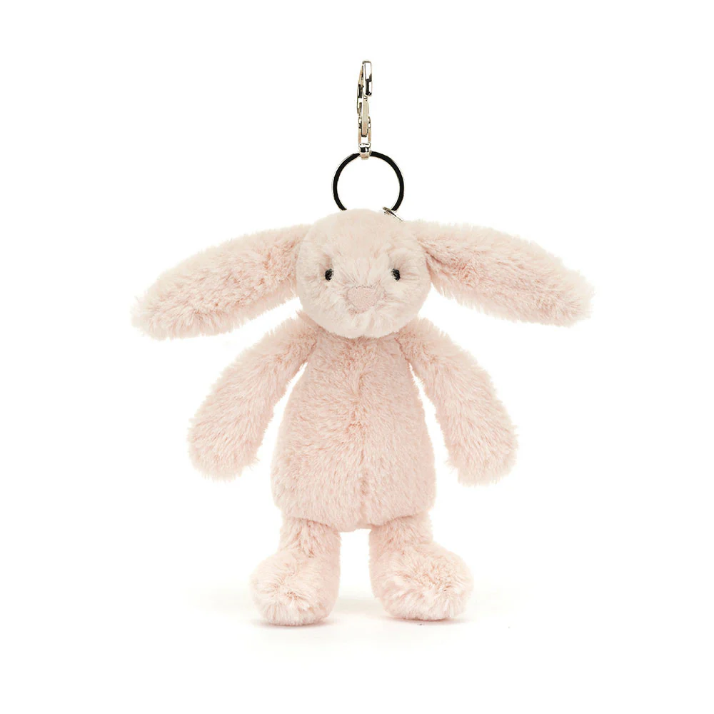 Jellycat Bashful Bunny Bag Charm - Blush