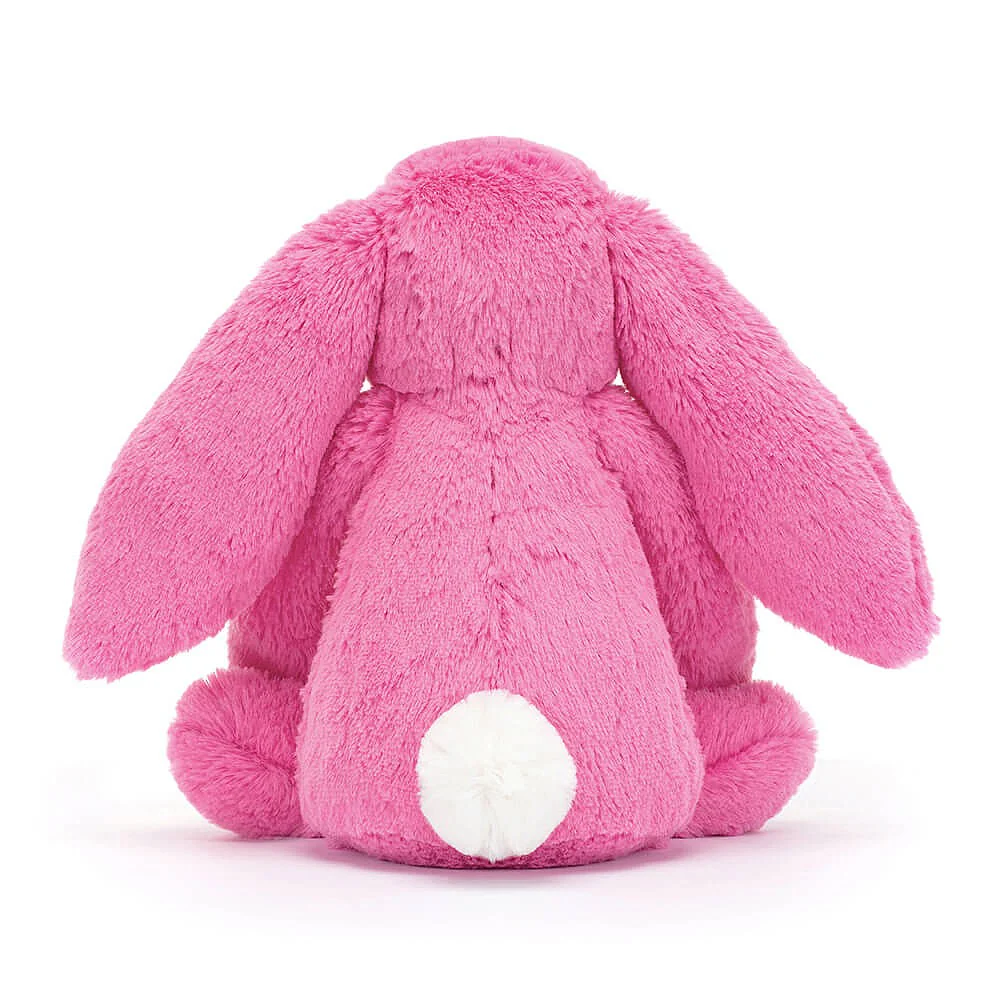 Jellycat Bashful Bunny Medium - Hot Pink - Image 3