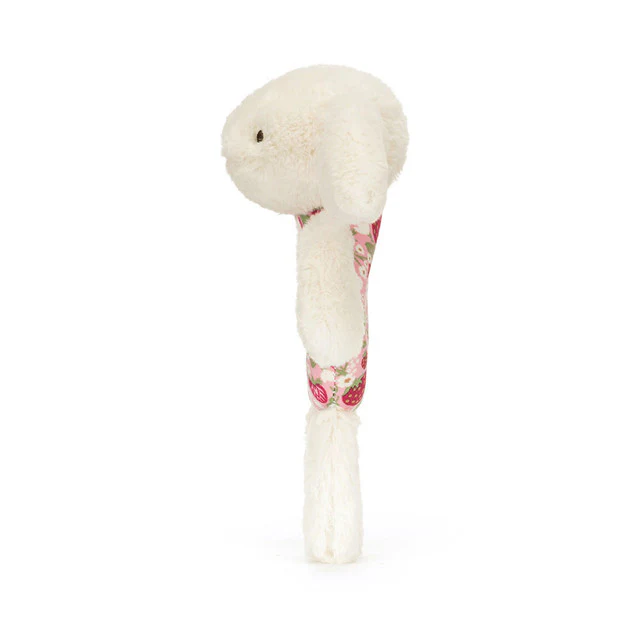 Jellycat Bashful Bunny Ring Rattle - Blossom Cream - Image 3
