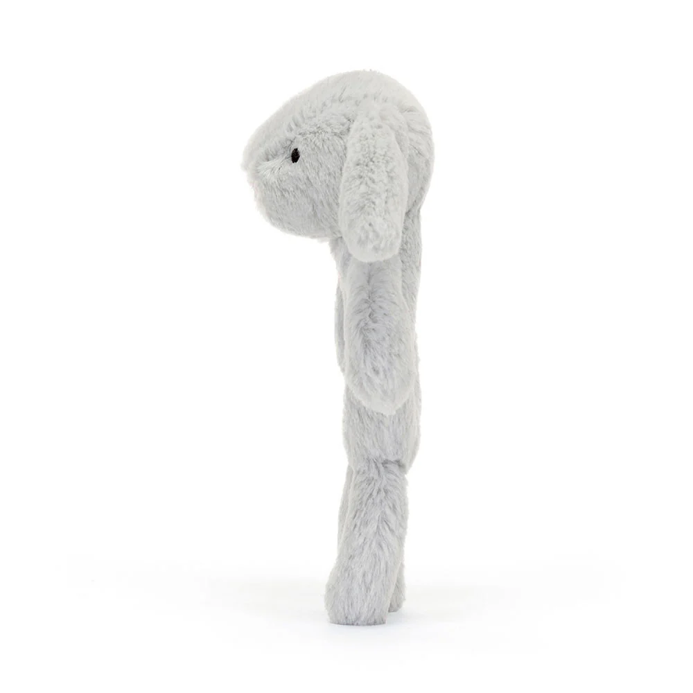 Jellycat Bashful Bunny Ring Rattle - Silver - Image 2
