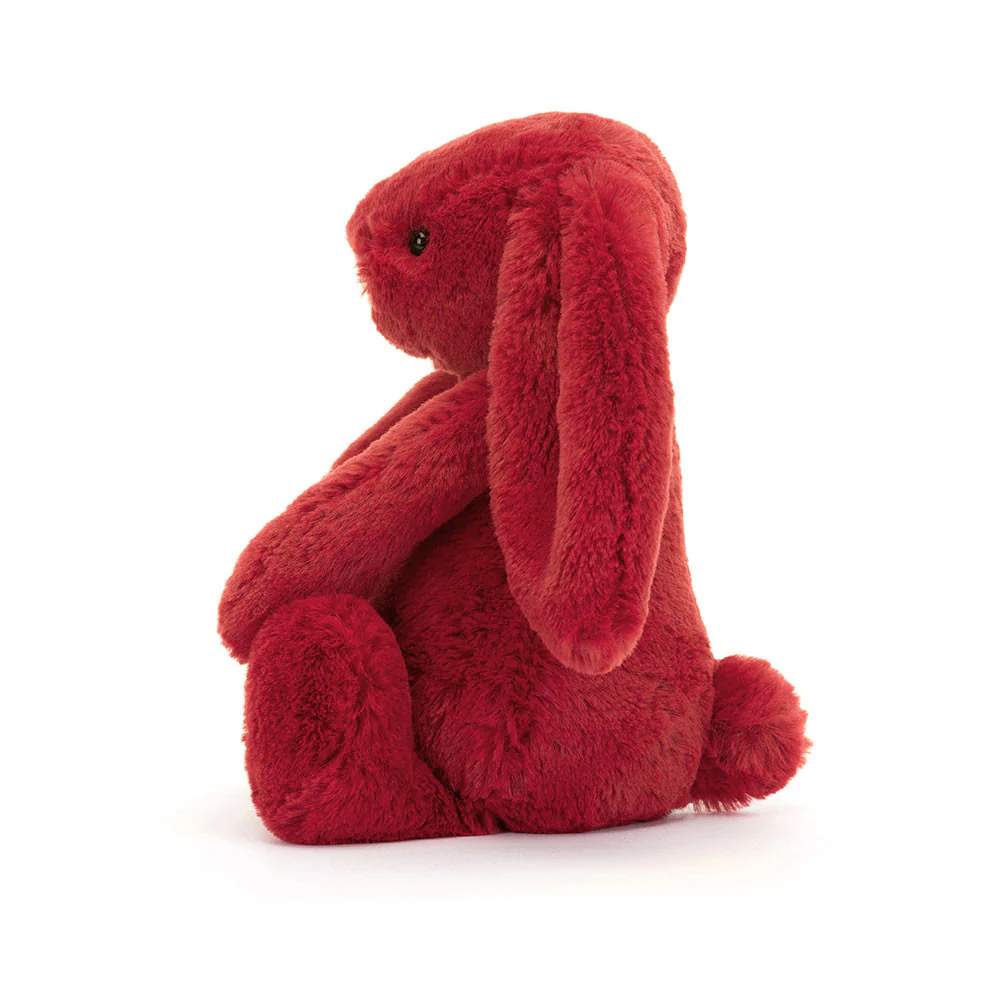Jellycat Bashful Bunny Small - Cranberry - Image 2