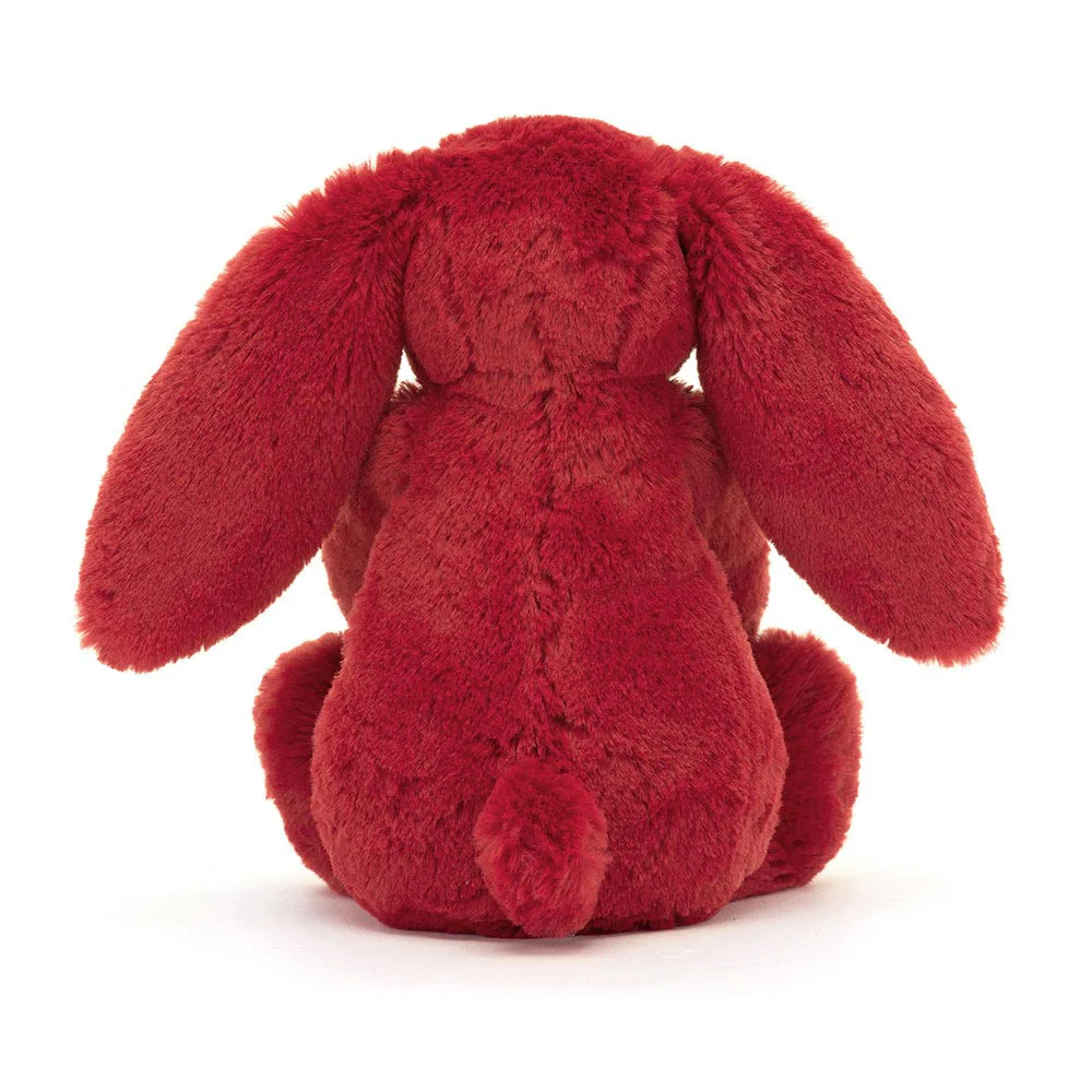 Jellycat Bashful Bunny Small - Cranberry - Image 3