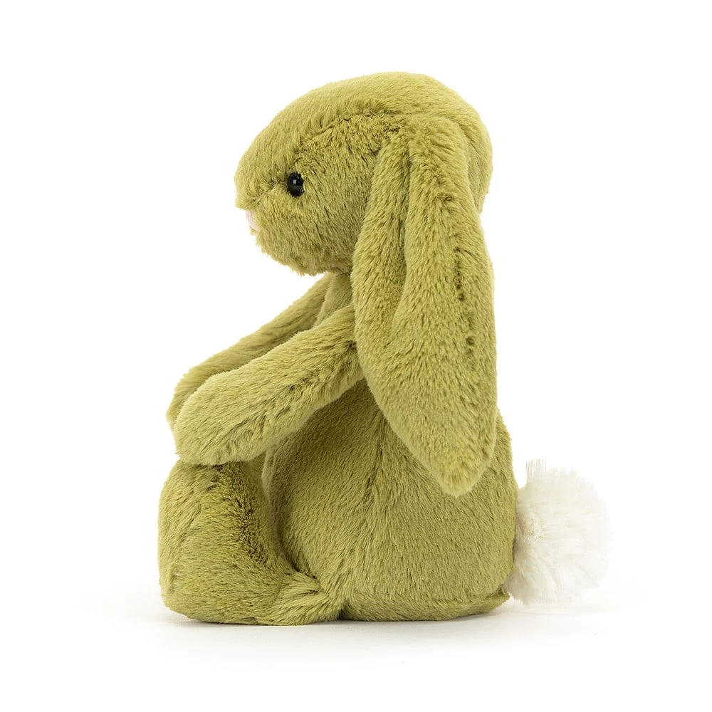 Jellycat Bashful Bunny Small - Moss - Image 2