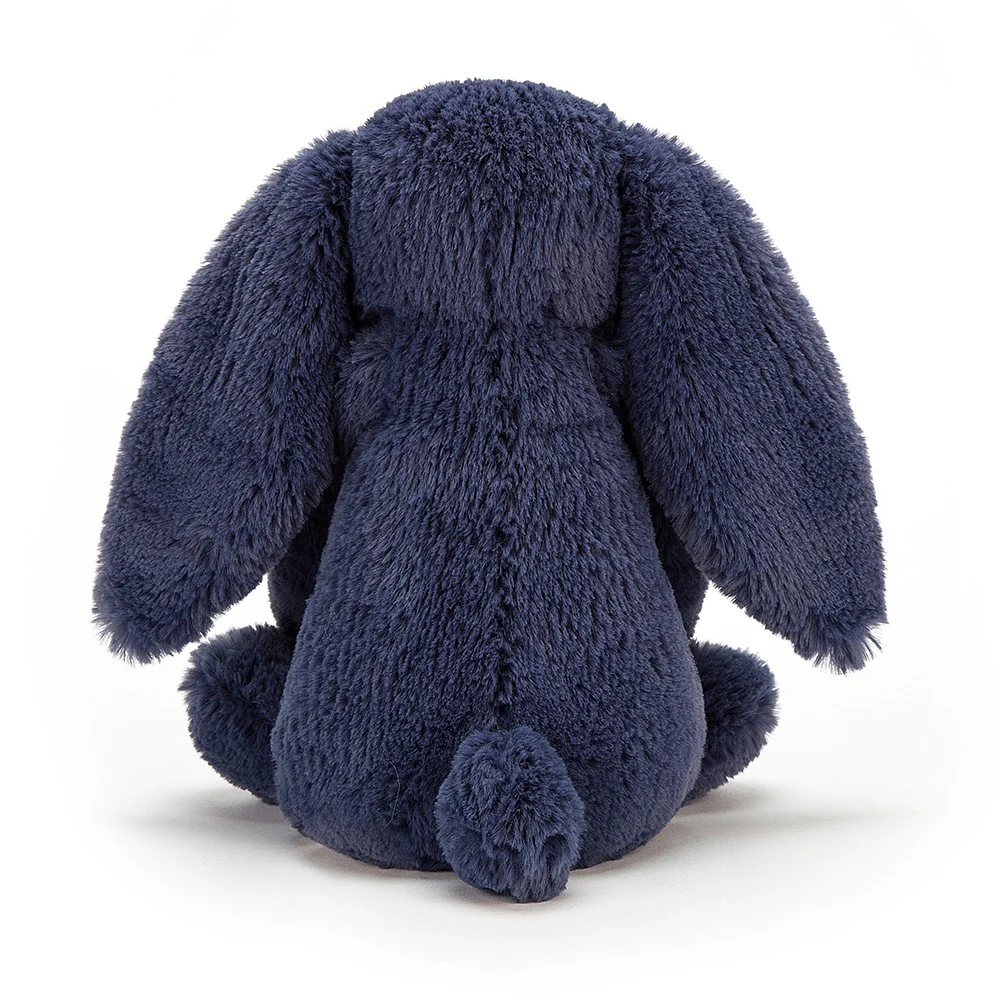 Jellycat Bashful Bunny Small - Navy - Image 3