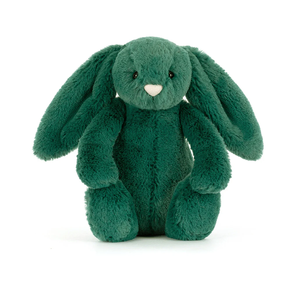 Jellycat Bashful Bunny Small - Teal - Image 2