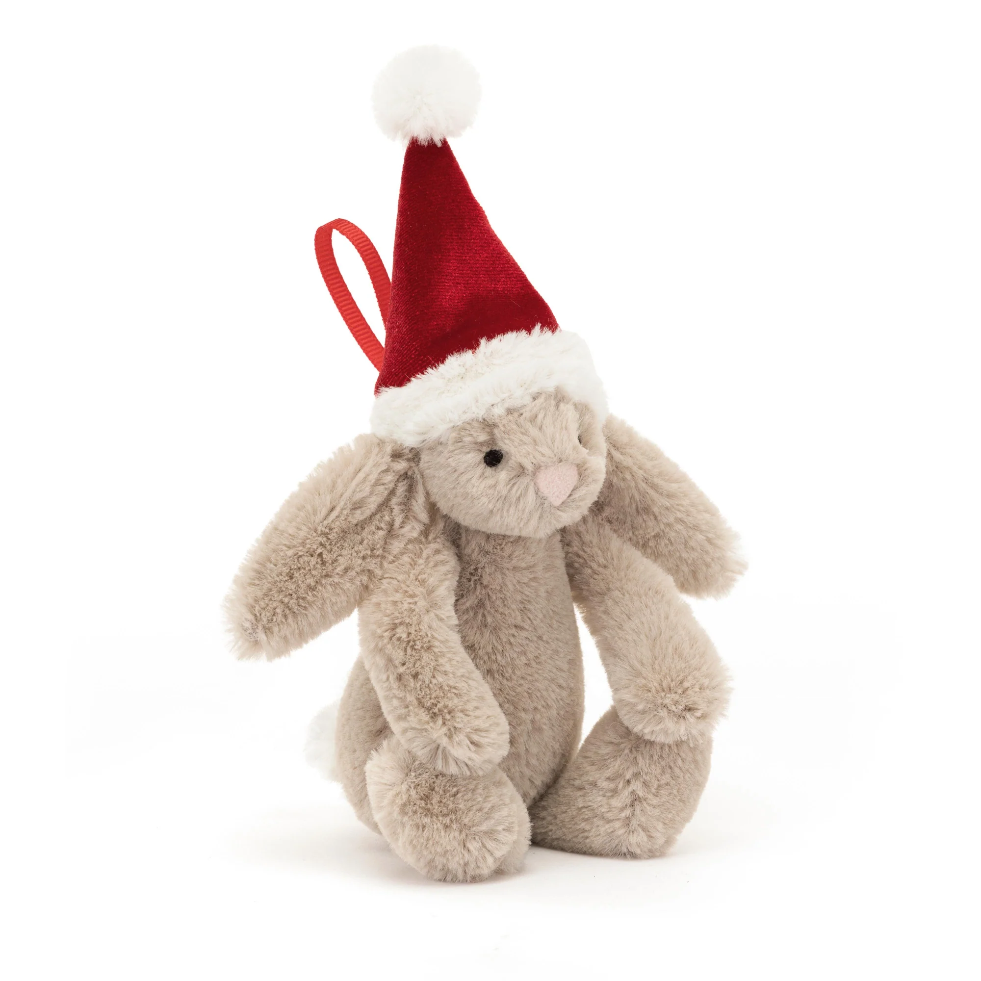 Jellycat Bashful Christmas Bunny Decoration - Image 2