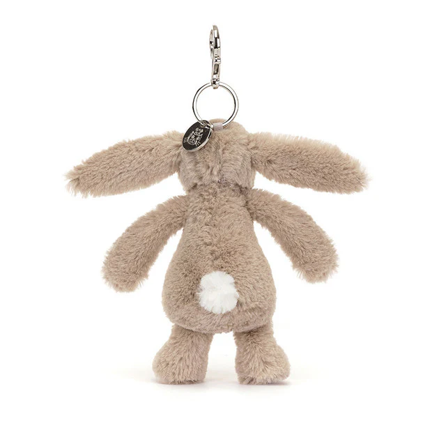 Jellycat Blossom Beige Bunny 'Petal' Bag Charm - Image 4