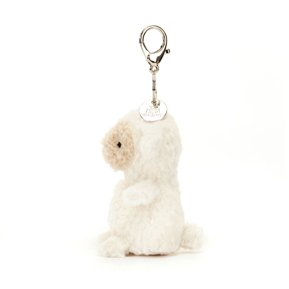 Jellycat Little Lamb Bag Charm - Image 2