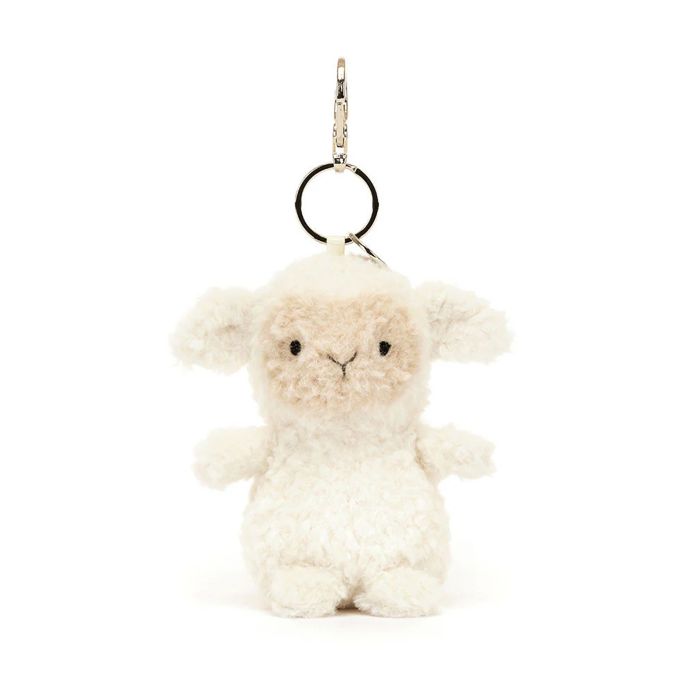 Jellycat Little Lamb Bag Charm - Image 4