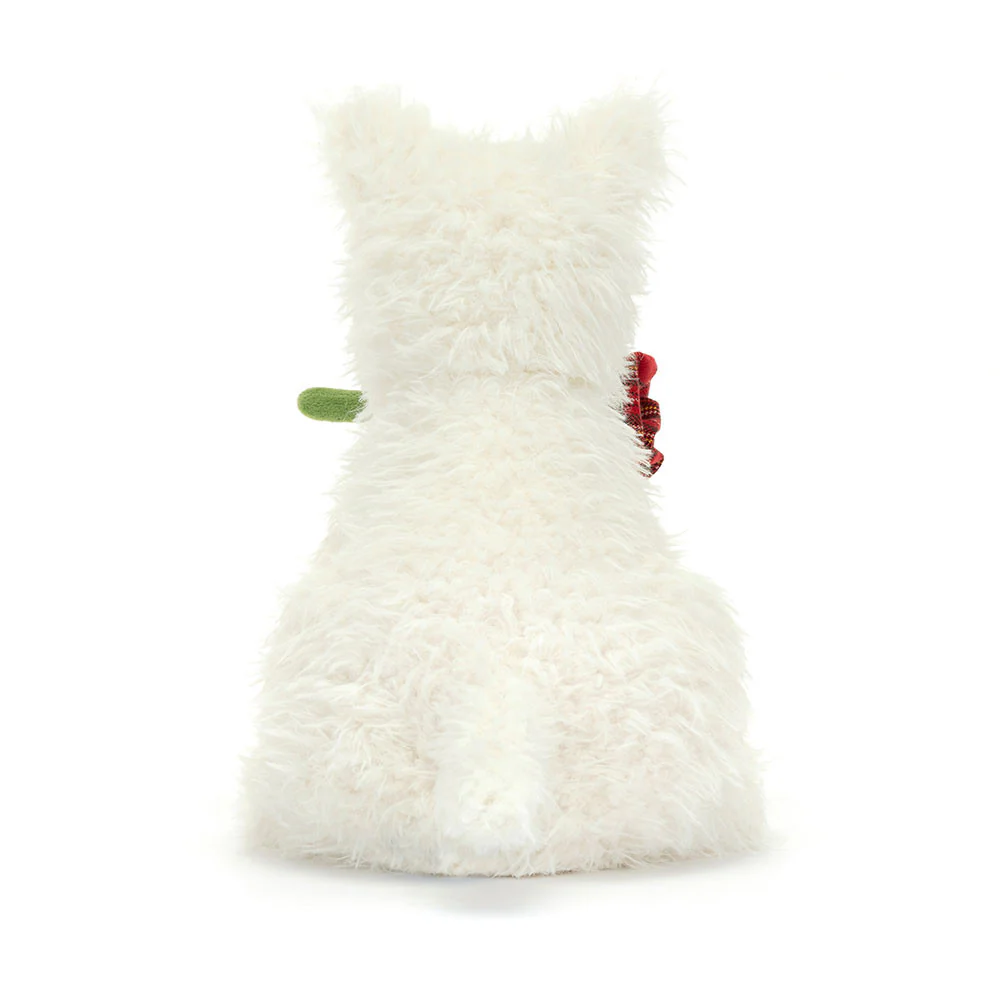 Jellycat Munro Dog Holding Rose - Image 8