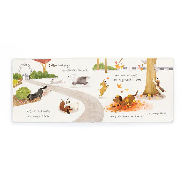 Jellycat Otto The Loyal Long Dog Book - Image 3