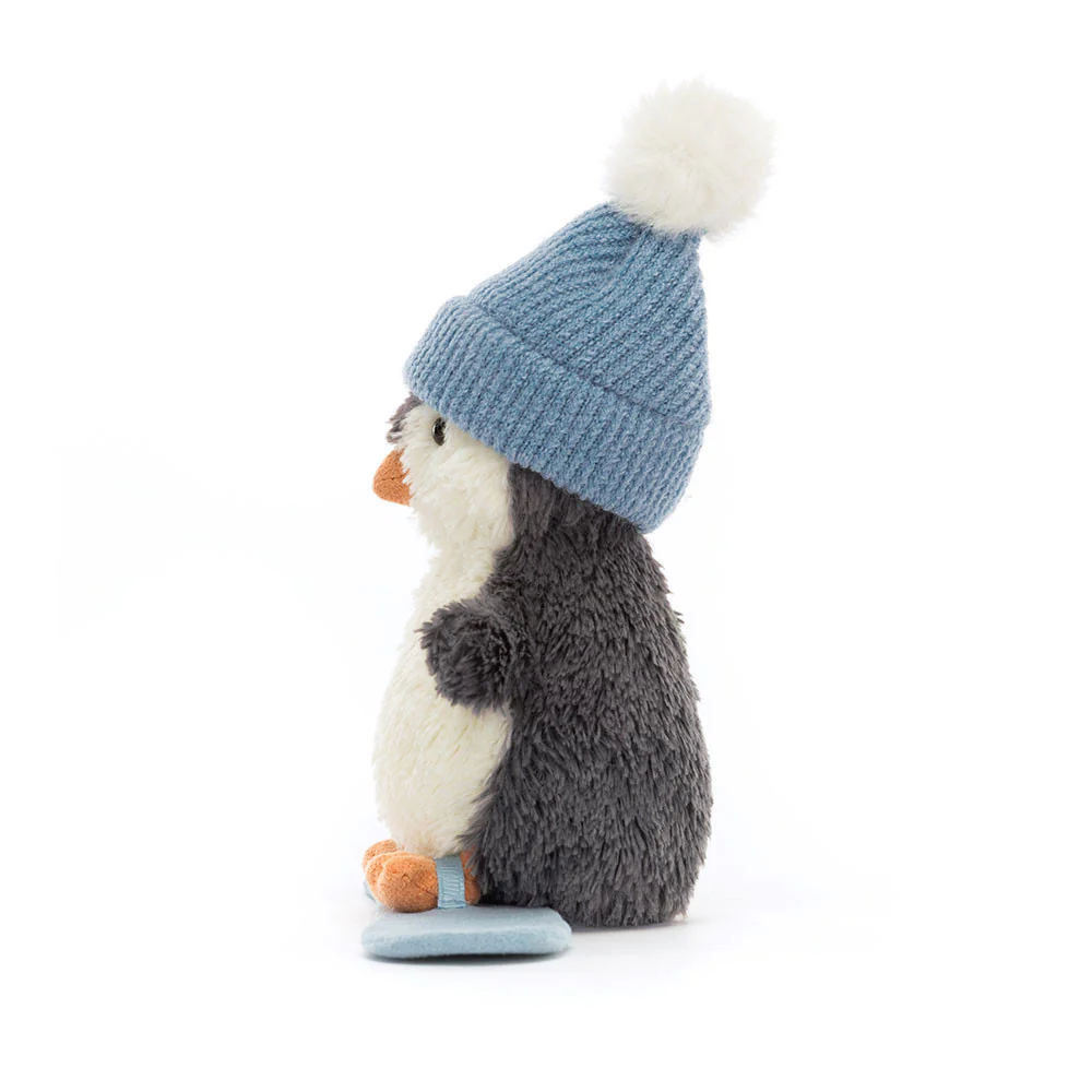 Jellycat Peanut Penguin Snowboarding Small - Image 2