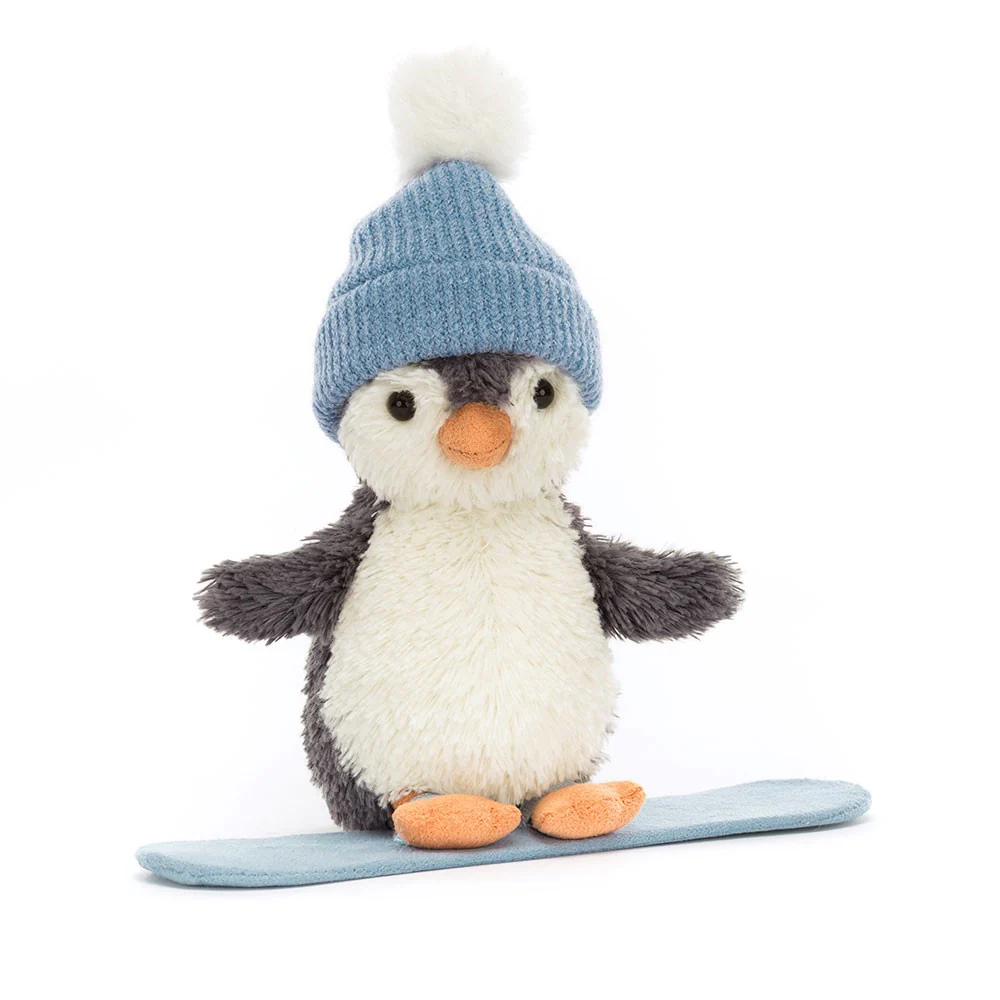 Jellycat Peanut Penguin Snowboarding Small - Image 4