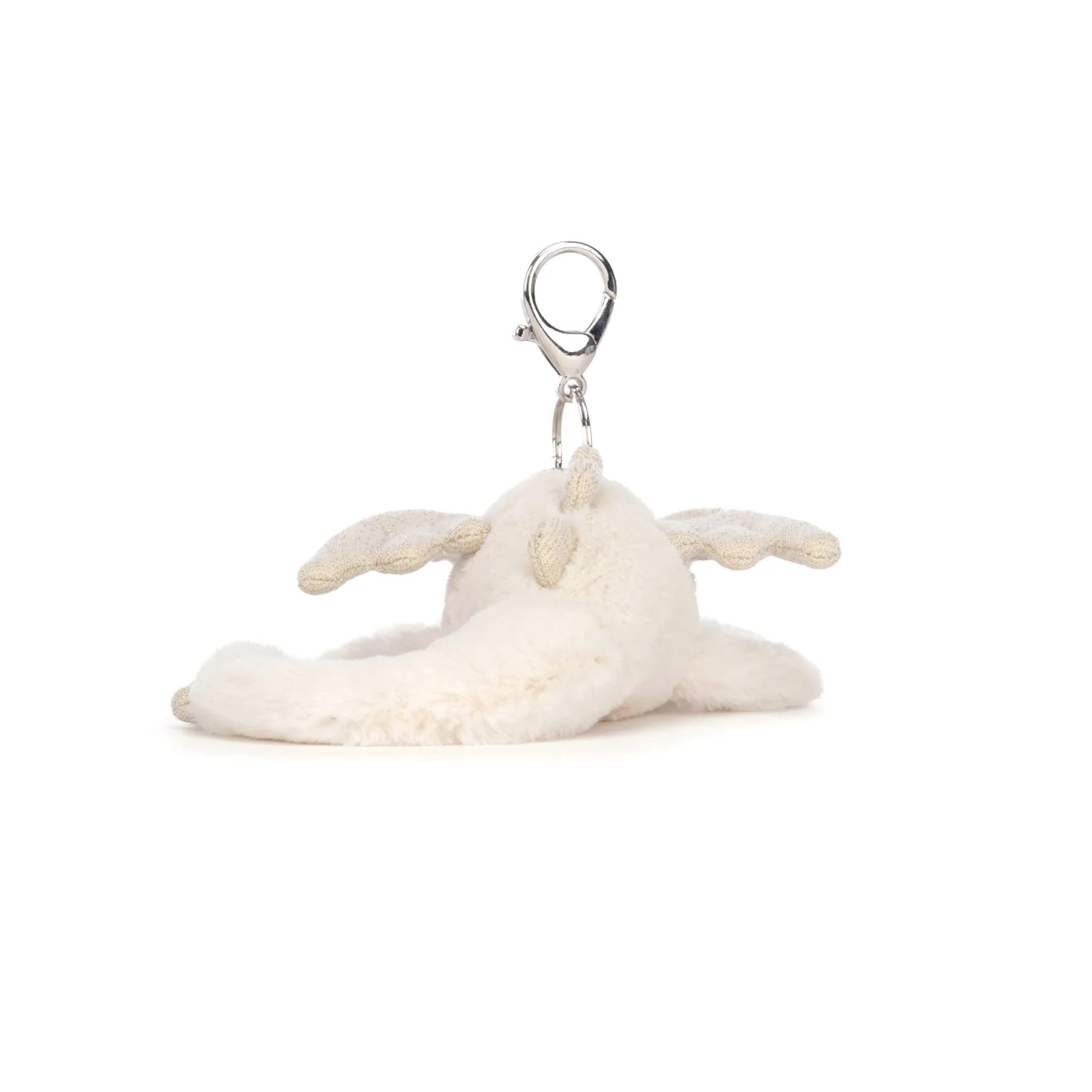 Jellycat Snow Dragon Bag Charm - Image 3