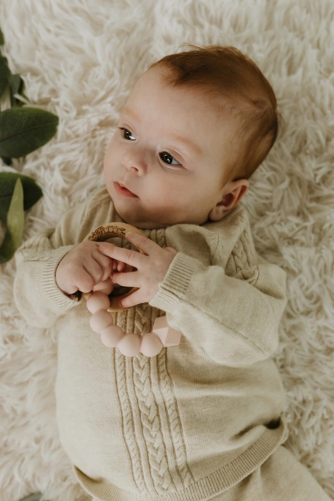 May Gibbs Moon Teether - Blush - Image 2