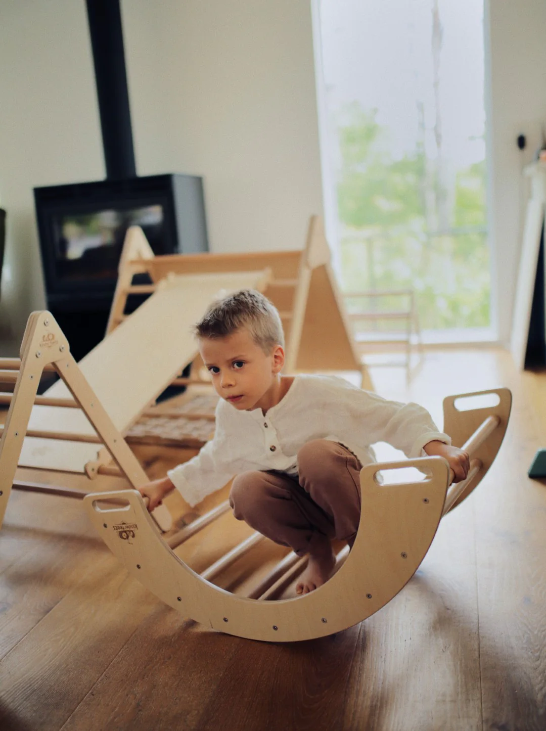 Pikler Rocking & Climbing Arch - Image 2