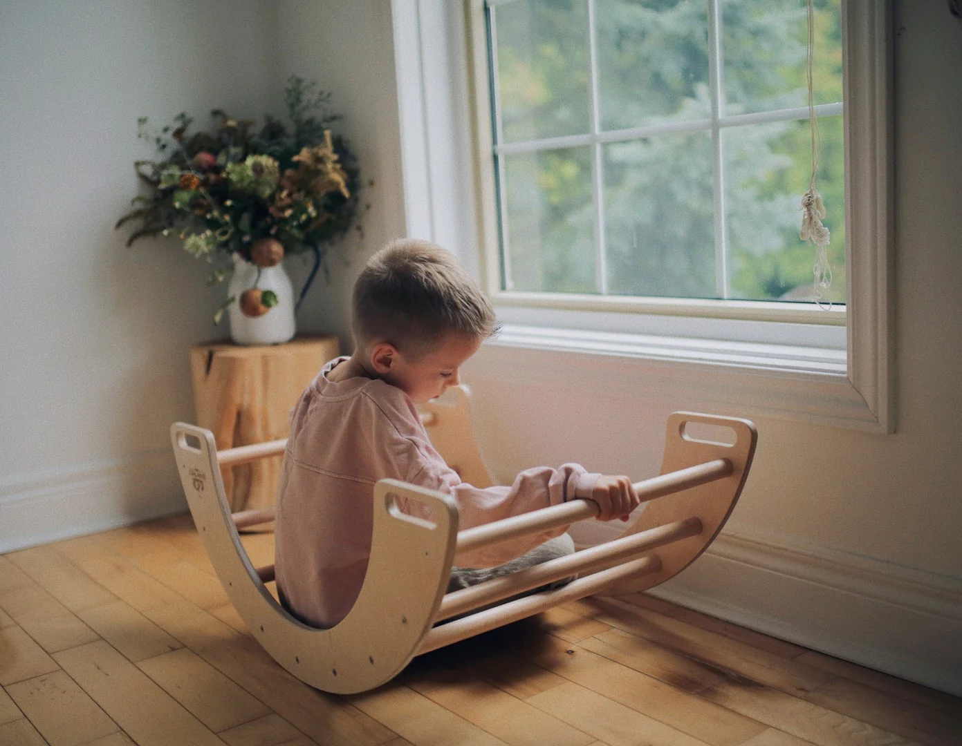 Pikler Rocking & Climbing Arch - Image 4