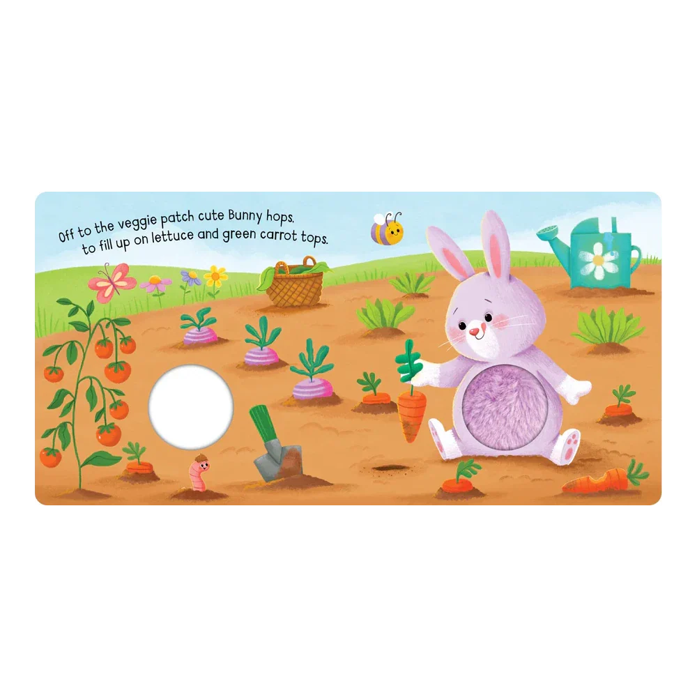 Squeaky Plush Board Book - Squeaky Little Bunny - Image 3