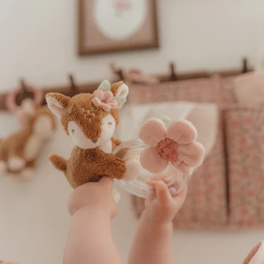 Fairy Garden Soft Ring Rattle Deer - Image 5